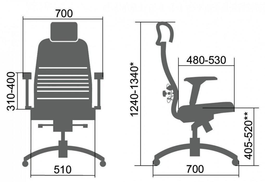 Кресло руководителя &laquo;Samurai Black Edition&raquo; - вид 5